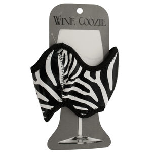 24 Pieces Per Pack Of Zebra Print Wine Coozie ][Wholesales Purchase|Hoodmat.Com