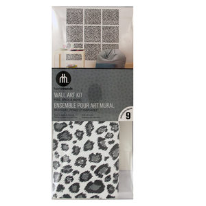 8 Pieces Per Pack Of Leopard Blox Peel &Amp; Stick Wall Art Kit ][Wholesales Purchase|Hoodmat.Com