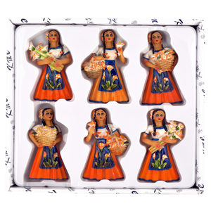 12 Pieces Per Pack Of Decorative Lily Woman Magnets Set ][Wholesales Purchase|Hoodmat.Com