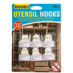 20 Pieces Per Pack Of Reusable Utensil Hooks Set ][Wholesales Purchase|Hoodmat.Com