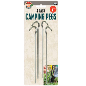 12  Pieces Per Pack Of  Metal Camping Tent Pegs Set  ][Wholesales Purchase|Hoodmat.Com