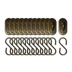 36 Pieces Per Pack Of Antique Brass Hangers Craft Embellishment Set][Wholesales Purchase|Hoodmat.Com