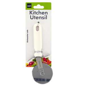 12 Pieces Per Pack Of Pizza Cutter With White Handle ][Wholesales Purchase|Hoodmat.Com