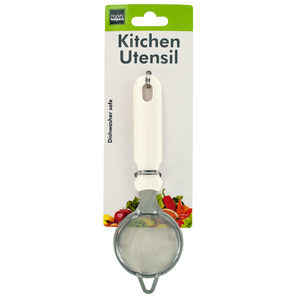 12 Pieces Per Pack Of Mini Strainer With White Handle ][Wholesales Purchase|Hoodmat.Com