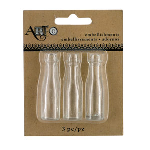 20 Pieces Per Pack Of Mini Clear Craft Champagne Bottle Set][Wholesales Purchase|Hoodmat.Com