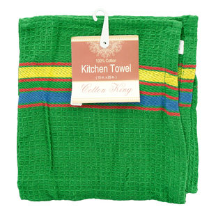 24 Pieces Per Pack Of Striped Cotton Dish Towel ][Wholesales Purchase|Hoodmat.Com