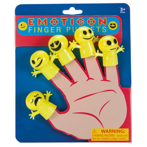 24 Pieces Per Pack Of Emoticon Finger Puppets ][Wholesales Purchase | Hoodmat.Com