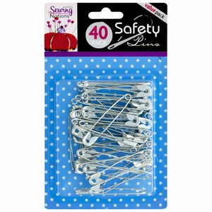 40PC SAFETY PINS