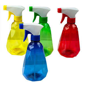 24 Pieces Per Pack Of 16 Oz. Diamond Shape Plastic Spray Bottle ][Wholesales Purchase|Hoodmat.Com