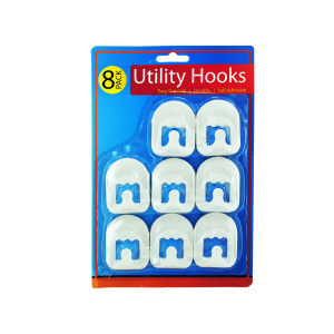 24 Pieces Per Pack Of Self-Adhesive Utility Hooks ][Wholesales Purchase|Hoodmat.Com