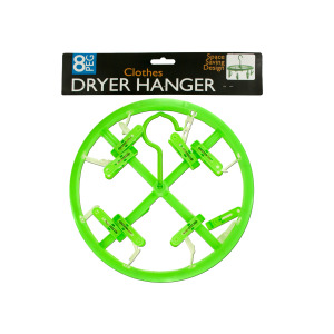 24 Pieces Per Pack Of 8-Clip Clothing Dryer Hanger ][Wholesales Purchase|Hoodmat.Com