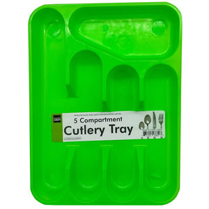 24 Pieces Per Pack Of Five Section Plastic Cutlery Tray ][Wholesales Purchase|Hoodmat.Com