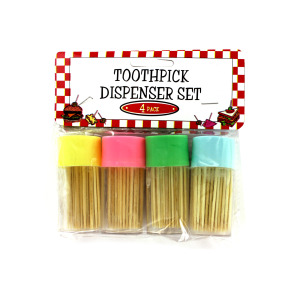 12 Pieces Per Pack Of Toothpick Dispenser Set ][Wholesales Purchase|Hoodmat.Com