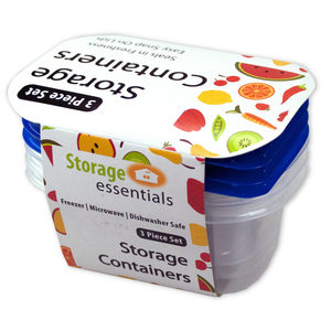 12 Pieces Per Pack Of Rectangular Food Storage Containers With Lids ][Wholesales Purchase|Hoodmat.Com