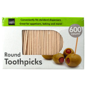 24 Pieces Per Pack Of Round Toothpicks ][Wholesales Purchase|Hoodmat.Com