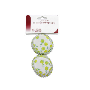 24 Pieces Per Pack Of Miniature Baking Cups With Flower Design ][Wholesales Purchase|Hoodmat.Com