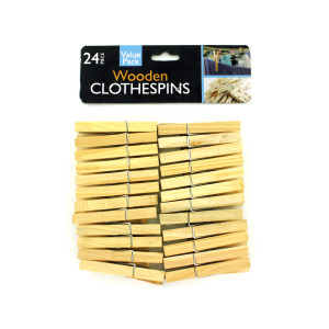 12 Pieces Per Pack Of Wooden Clothespins Set ][Wholesales Purchase|Hoodmat.Com