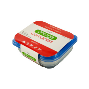 12 Pieces Per Pack Of Small Rectangular Food Storage Container Set ][Wholesales Purchase|Hoodmat.Com