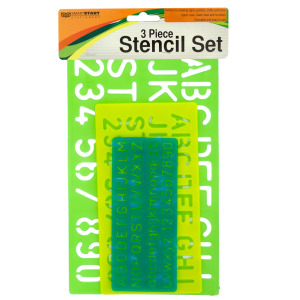 12 Pieces Per Pack Of Numbers &Amp; Letters Stencil Set ][Wholesales Purchase|Hoodmat.Com