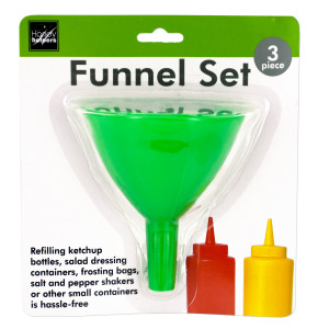 24 Pieces Per Pack Of Funnel Set ][Wholesales Purchase|Hoodmat.Com