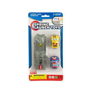24 Pieces Per Pack Of Press &Amp; Go Spring Launch Toy Cars Set ][Wholesales Purchase | Hoodmat.Com