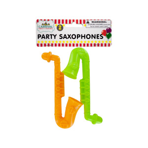 24 Pieces Per Pack Of Party Saxophones ][Wholesales Purchase|Hoodmat.Com