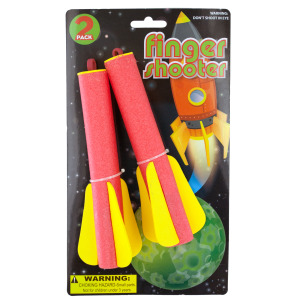 24 Pieces Per Pack Of Flying Foam Finger Shooters ][Wholesales Purchase | Hoodmat.Com