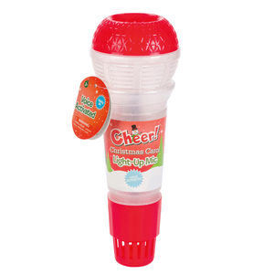 24 Pieces Per Pack Of Light Up Voice Activated Holiday Mic ][Wholesales Purchase|Hoodmat.Com