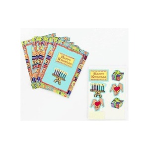 25 Pieces Per Pack Of Kwanzaa Note Cards With Envelopes ][Wholesales Purchase|Hoodmat.Com