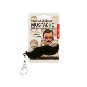 18 Pieces Per Pack Of Talking Mustache Key Chain ][wholesales purchase|hoodmat.com