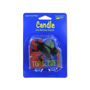24 Pieces Per Pack Of Top Secret Birthday Candle ][Wholesales Purchase|Hoodmat.Com