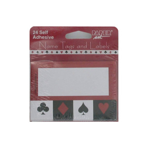 CARD NIGHT 24CT NAMETAGX1