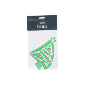 24 Pieces Per Pack Of Christmas Tree Cut-Outs ][Wholesales Purchase|Hoodmat.Com