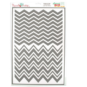 18 Pieces Per Pack Of Chevron Patterns Stencil Masks ][Wholesales Purchase|Hoodmat.Com