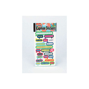 PHOTO CAPTION STICKERS X2