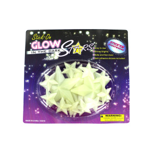 36 Pieces Per Pack Of Stick-On Glow In The Dark Stars Set ][Wholesales Purchase | Hoodmat.Com