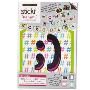 20 Pieces Per Pack Of Stickr Peel &Amp; Stick Text Sayings Wall Banner Kit ][Wholesales Purchase|Hoodmat.Com