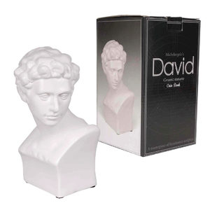 6 Pieces Per Pack Of Michelangelos David Ceramic Statuette Coin Bank ][Wholesales Purchase|Hoodmat.Com