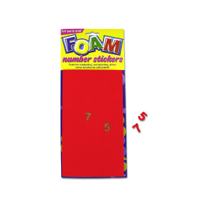 24 Pieces Per Pack Of Foam Number Stickers][Wholesales Purchase|Hoodmat.Com