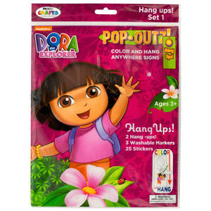 20 Pieces Per Pack Of Dora The Explorer Pop-Outz Hang Ups Activity Set ][Wholesales Purchase|Hoodmat.Com