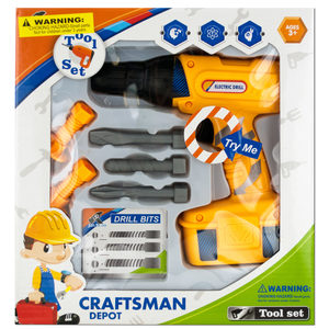 2 Pieces Per Pack Of Kids Electric Drill Play Set ][Wholesales Purchase | Hoodmat.Com