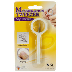 24 Pieces Per Pack Of Adjustable Magnification Tweezer ][Wholesales Purchase|Hoodmat.Com