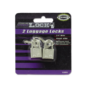24 Pieces Per Pack Of Luggage Locks With Keys ][Wholesales Purchase | Hoodmat.Com