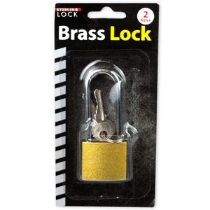 24 Pieces Per Pack Of Long Shank Iron Padlock With Keys ][Wholesales Purchase | Hoodmat.Com