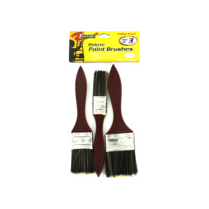 24 Pieces Per Pack Of Deluxe Paint Brushes ][Wholesales Purchase | Hoodmat.Com