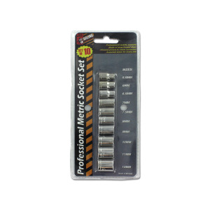 24 Pieces Per Pack Of Professional Metric Socket Set ][Wholesales Purchase | Hoodmat.Com
