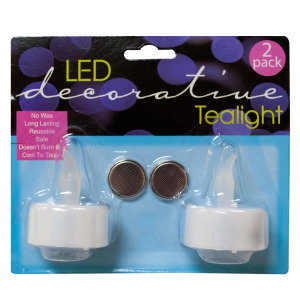 24 Pieces Per Pack Of Decorative Led Tea Light Candles Set ][Wholesales Purchase|Hoodmat.Com