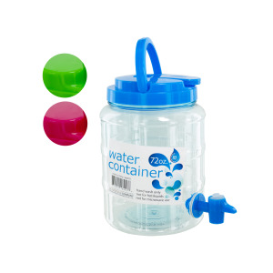 4 Pieces Per Pack Of 72 Oz. Water Container With Spigot &Amp; Handle ][Wholesales Purchase|Hoodmat.Com