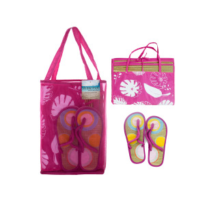 1 Pieces Per Pack Of Straw Beach Mat With Sandals In Carrying Bag Set ][Wholesales Purchase|Hoodmat.Com