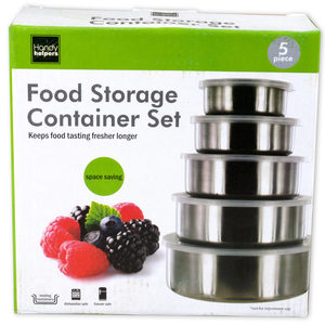1 Pieces Per Pack Of Nesting Metal Food Storage Container Set ][Wholesales Purchase|Hoodmat.Com